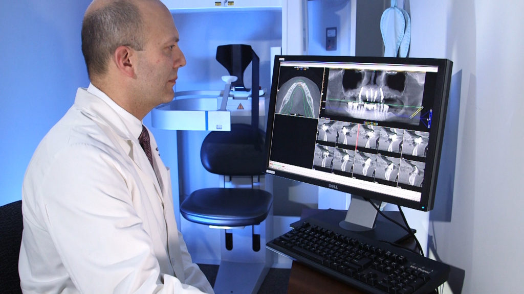 dr. krakora uses advanced surgical technology to place implants