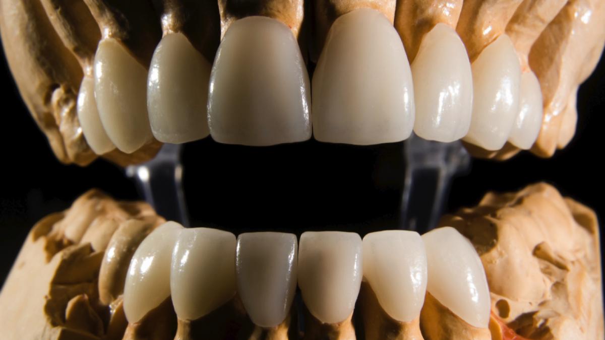 how hard is tooth enamel